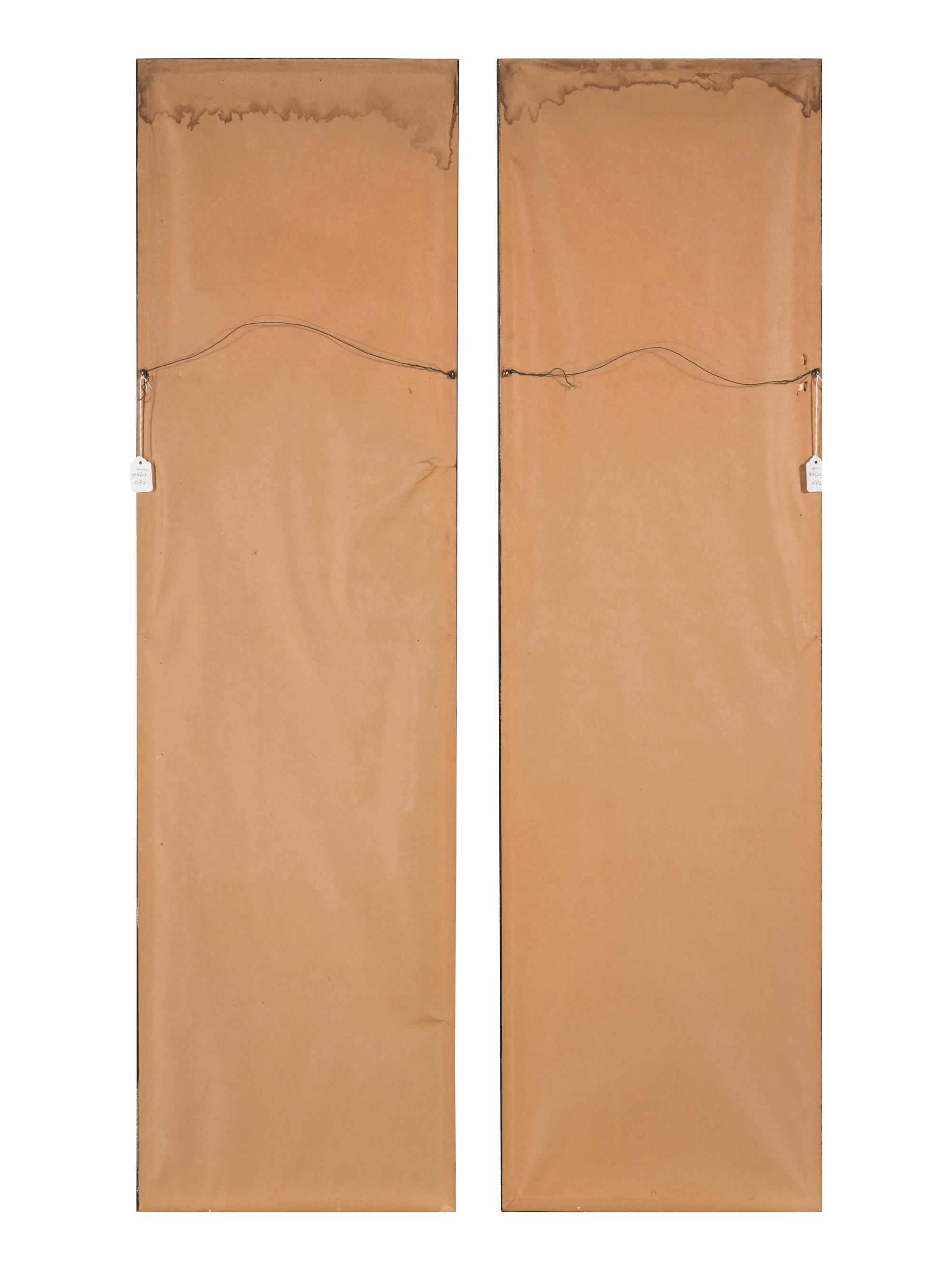 Two Korean Ink and Color on Silk Paintings, 19th/Early 20th Century