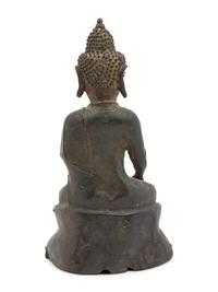 A Bronze Figure of Seated Buddha