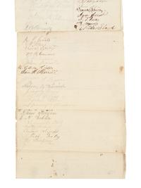[Presidential] Lincoln, Abraham. Manuscript Document, signed
