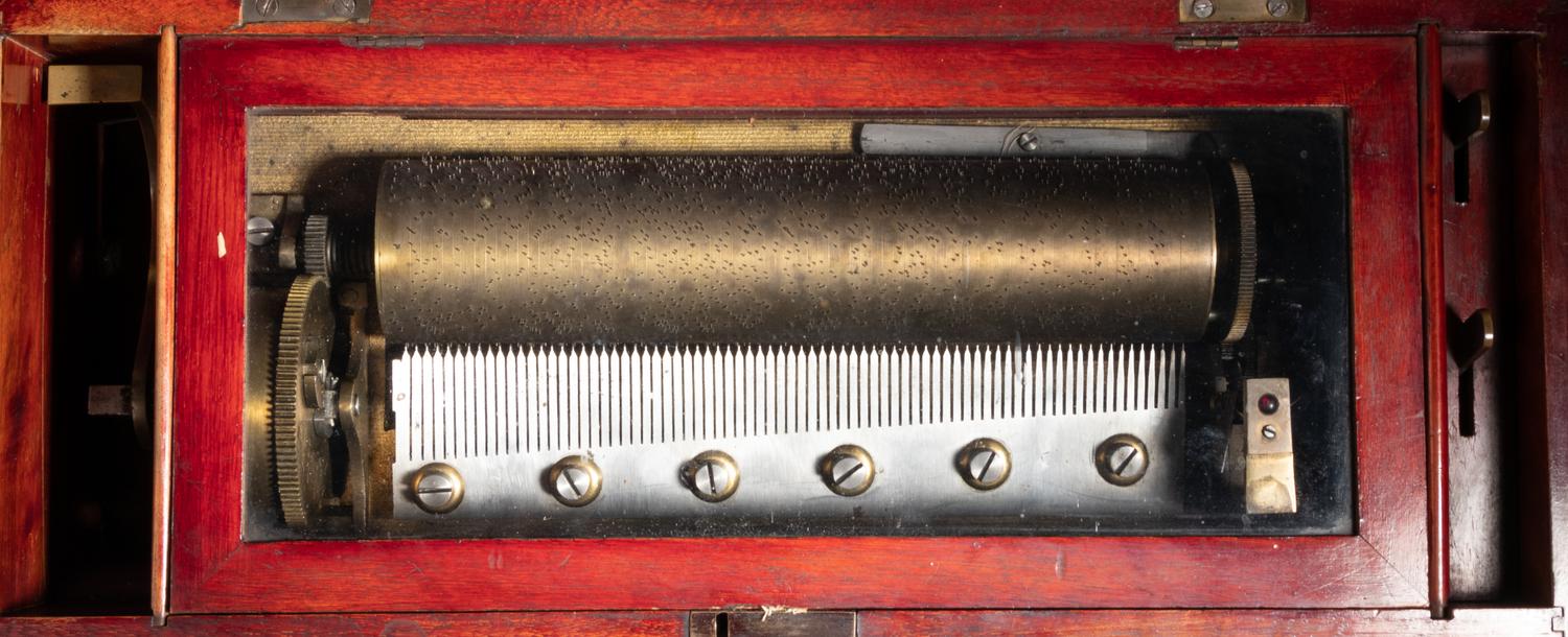A Swiss Cylinder Music Box