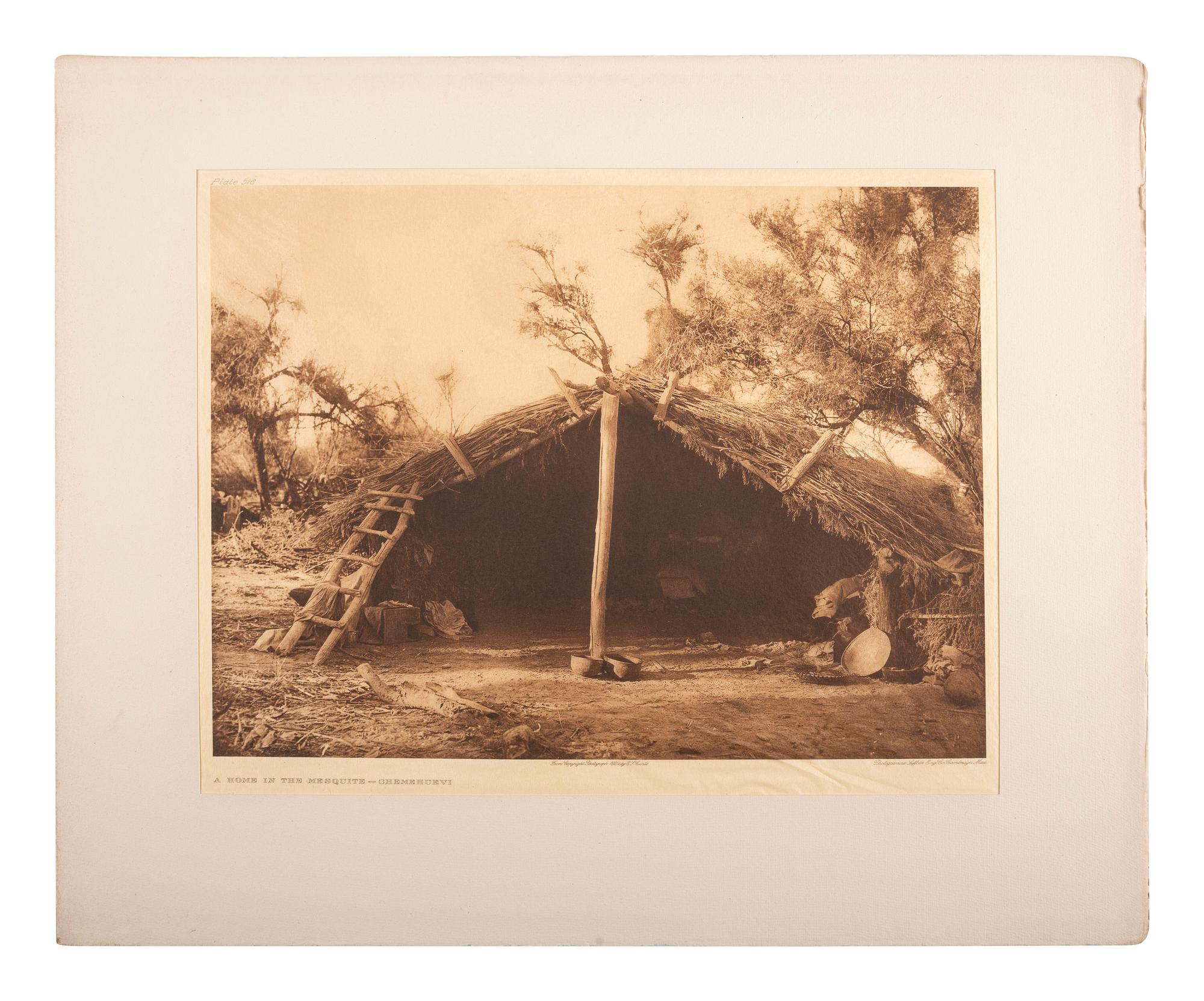 CURTIS, Edward (1868-1952). A group of 24 photogravures on Japanese tissue from portfolios 14 and 15.