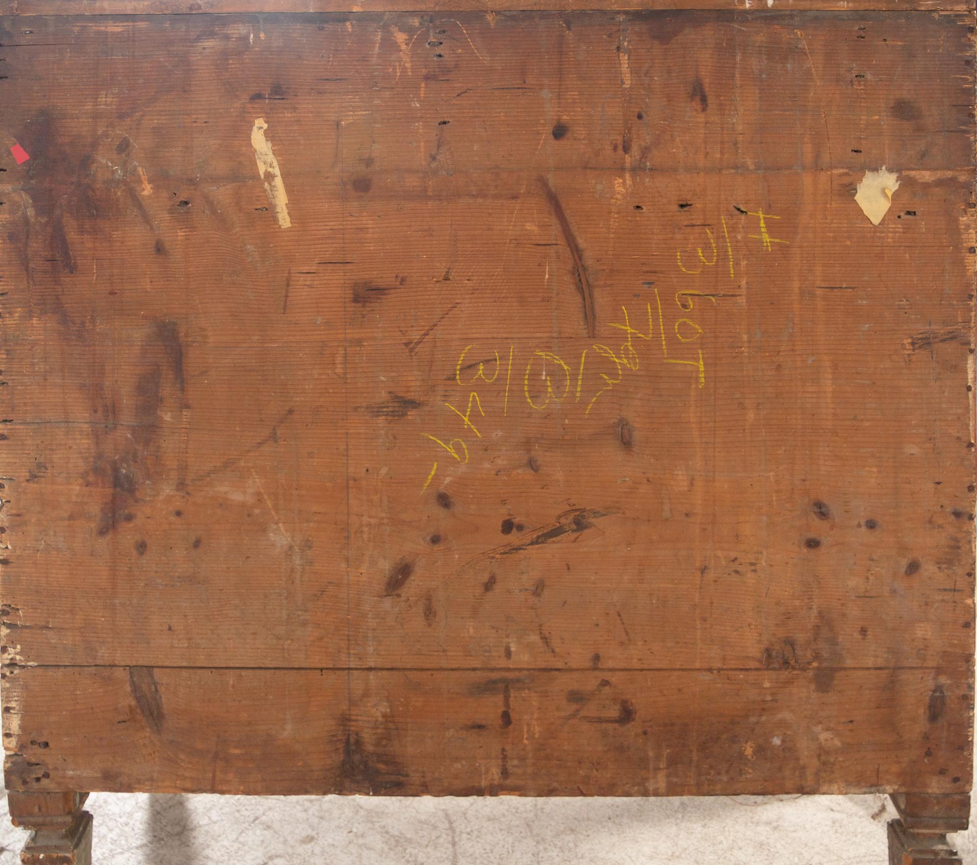 A Venetian Painted Secretary Bureau