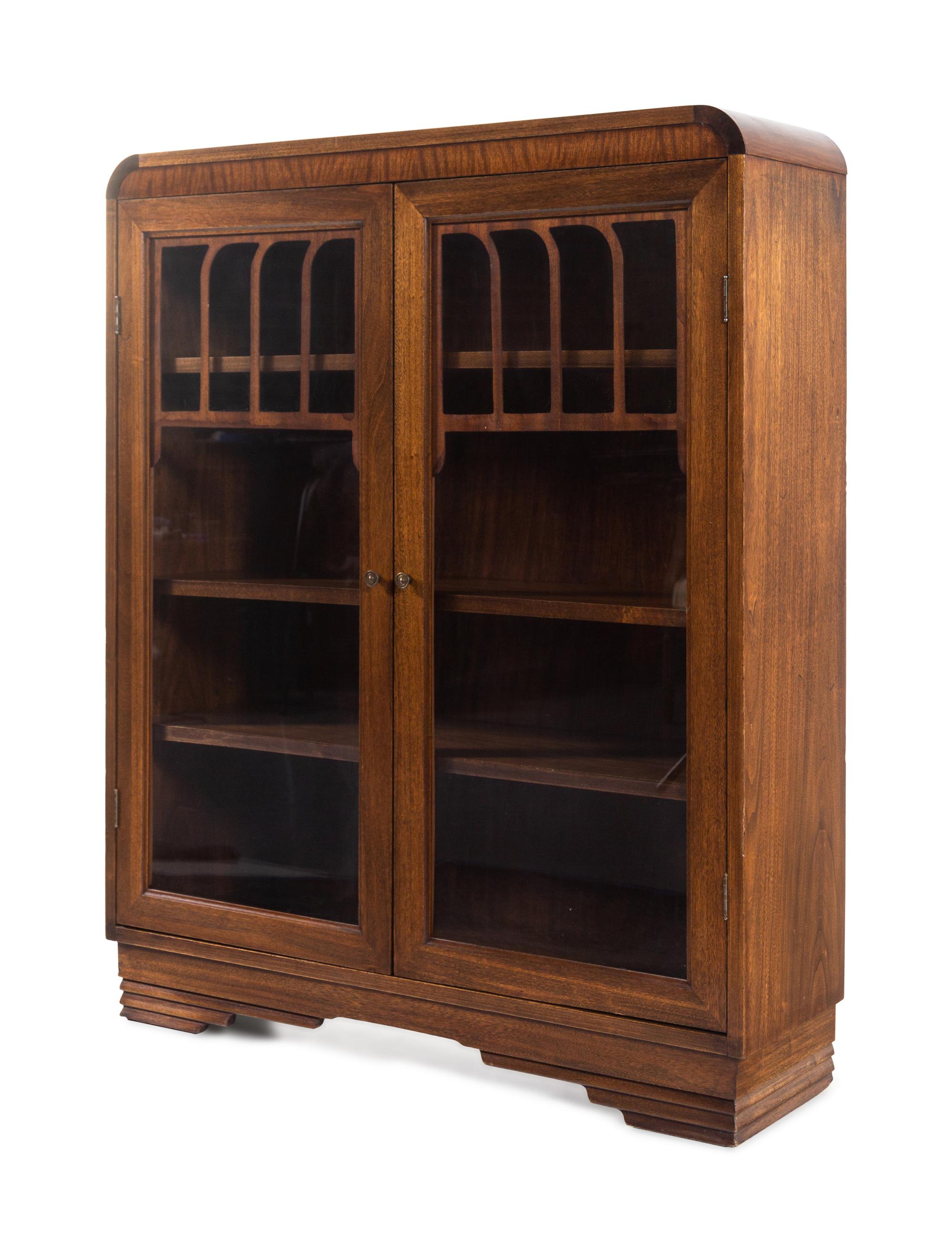 An Art Deco Mahogany Cabinet