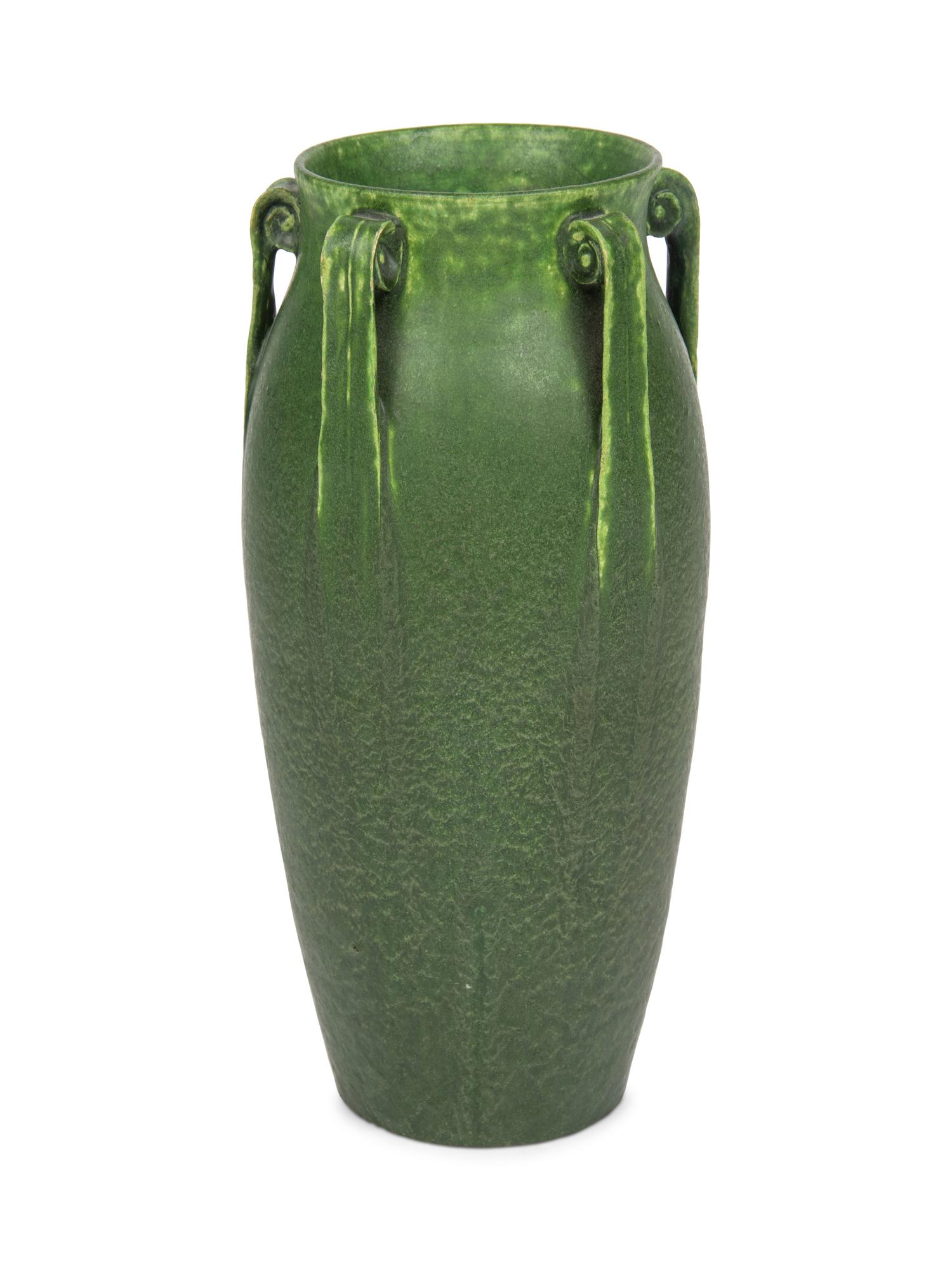Fern-Handled Vase