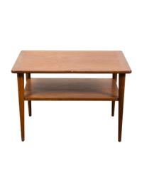 A Danish Teak Side Table Height 20 x width 30 x depth 19 inches. — 20tH CENTURY