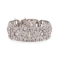 ART DECO, DIAMOND BRACELET