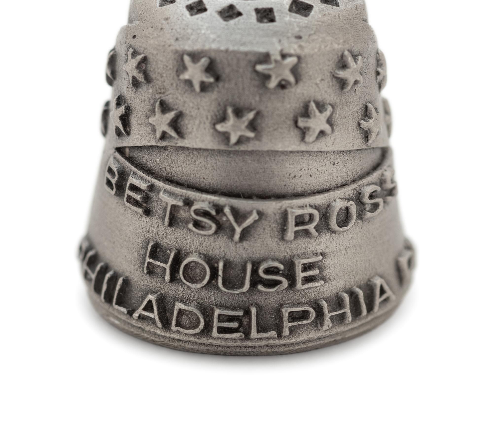 A Collection of Metal Thimbles