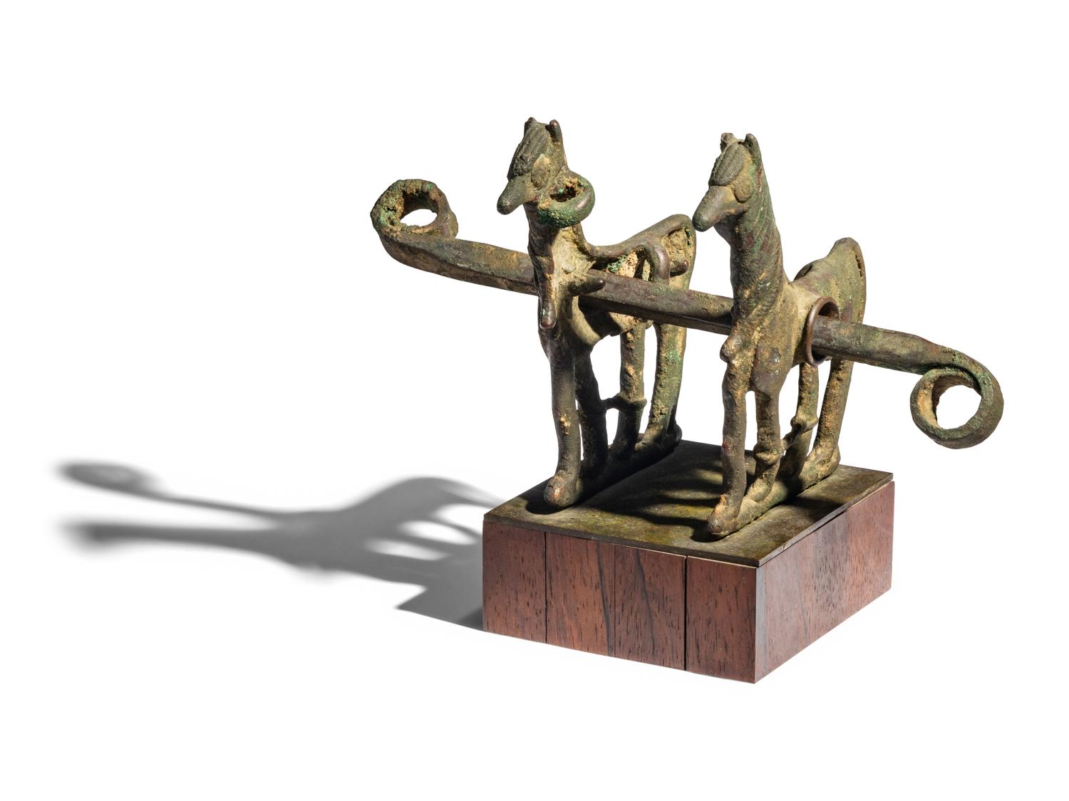 A Luristan Bronze Horse Bit