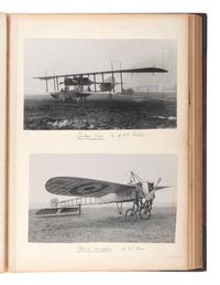 [EARLY PHOTOGRAPHY] -- [AVIATION]. Album containing 42 photographs of British aircraft.