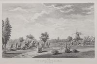 A Group of Eight Black and White Engravings, after Carmontelle 12 1/4 x 19 inches. — 20TH CENTURY