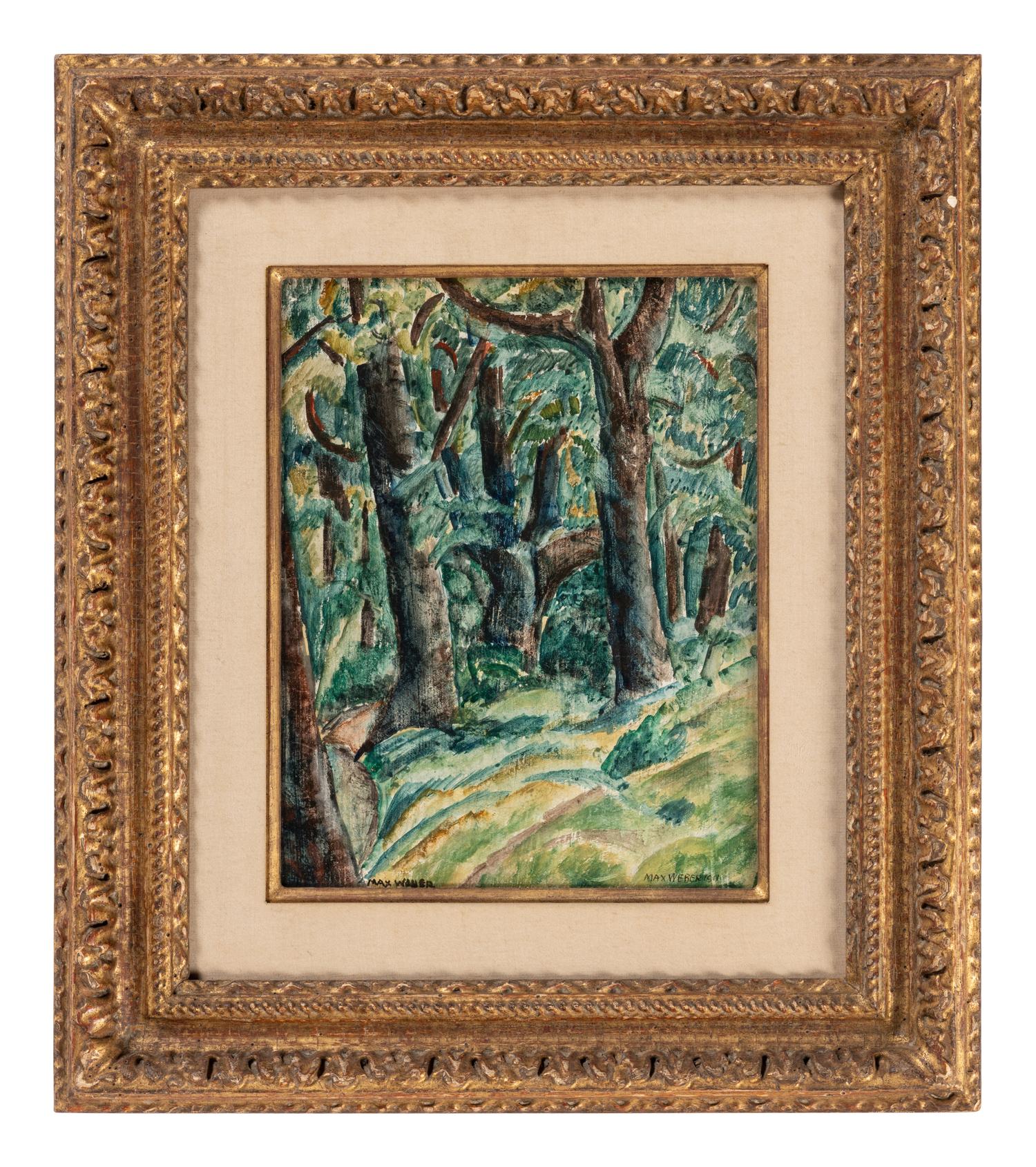 Trees in Central Park , 1911