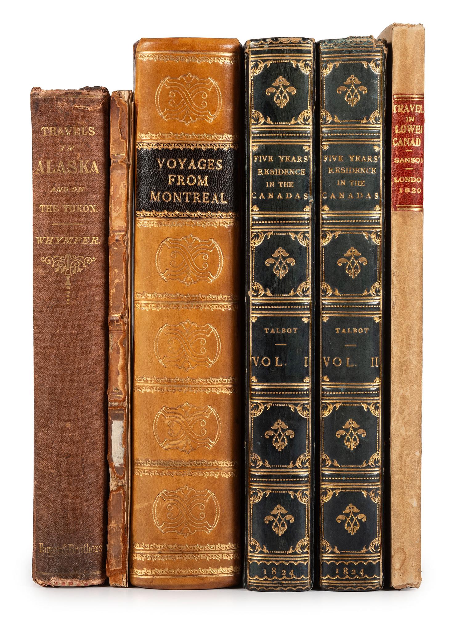 American Travel, Exploration & Expansion [CANADA]. A group of 5 titles, comprising: