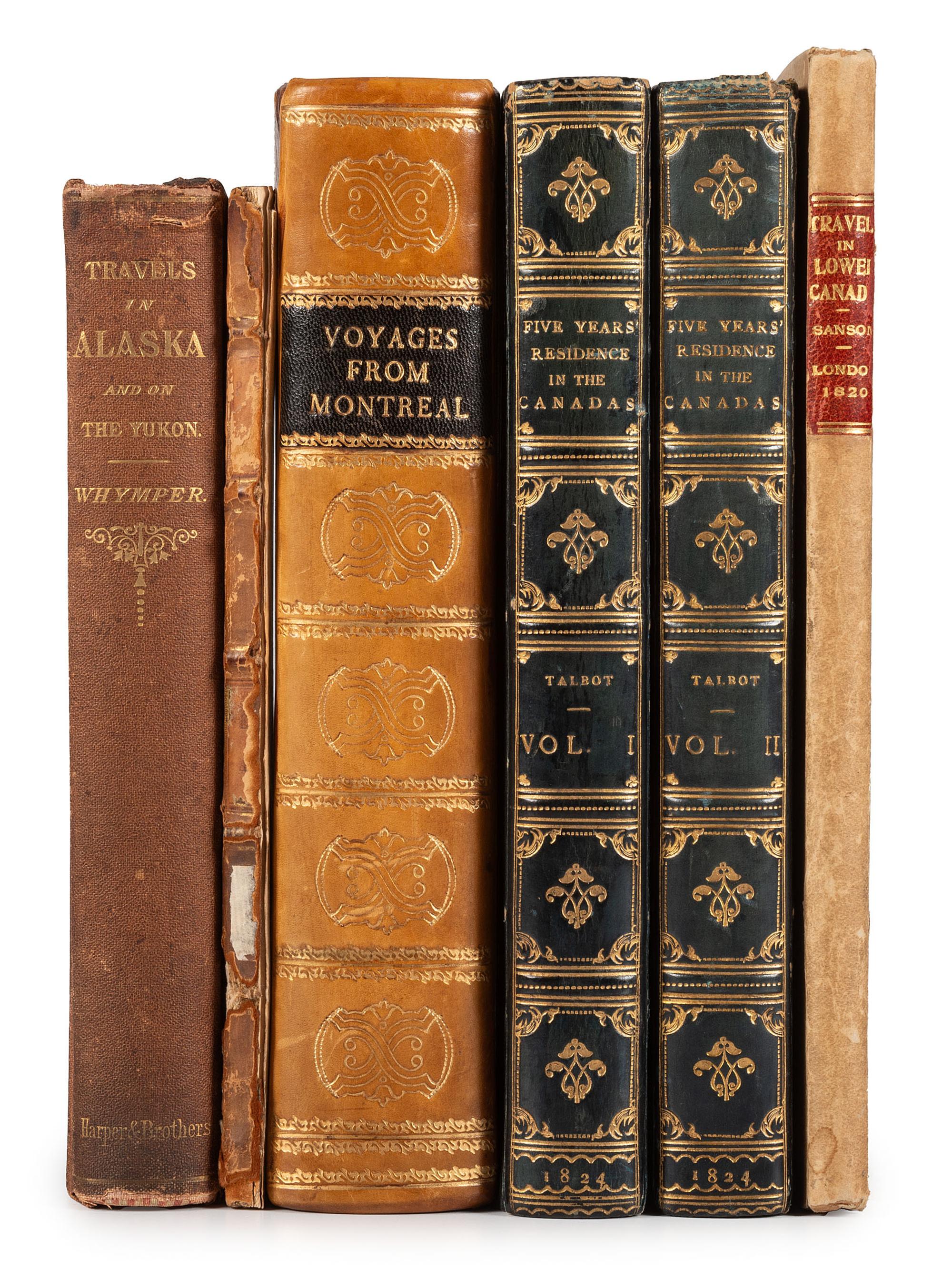 American Travel, Exploration & Expansion [CANADA]. A group of 5 titles, comprising: