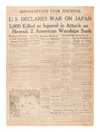[WORLD WAR II]. Group incl. signatures of CMOH recipient Gen. James H. DOOLITTLE.