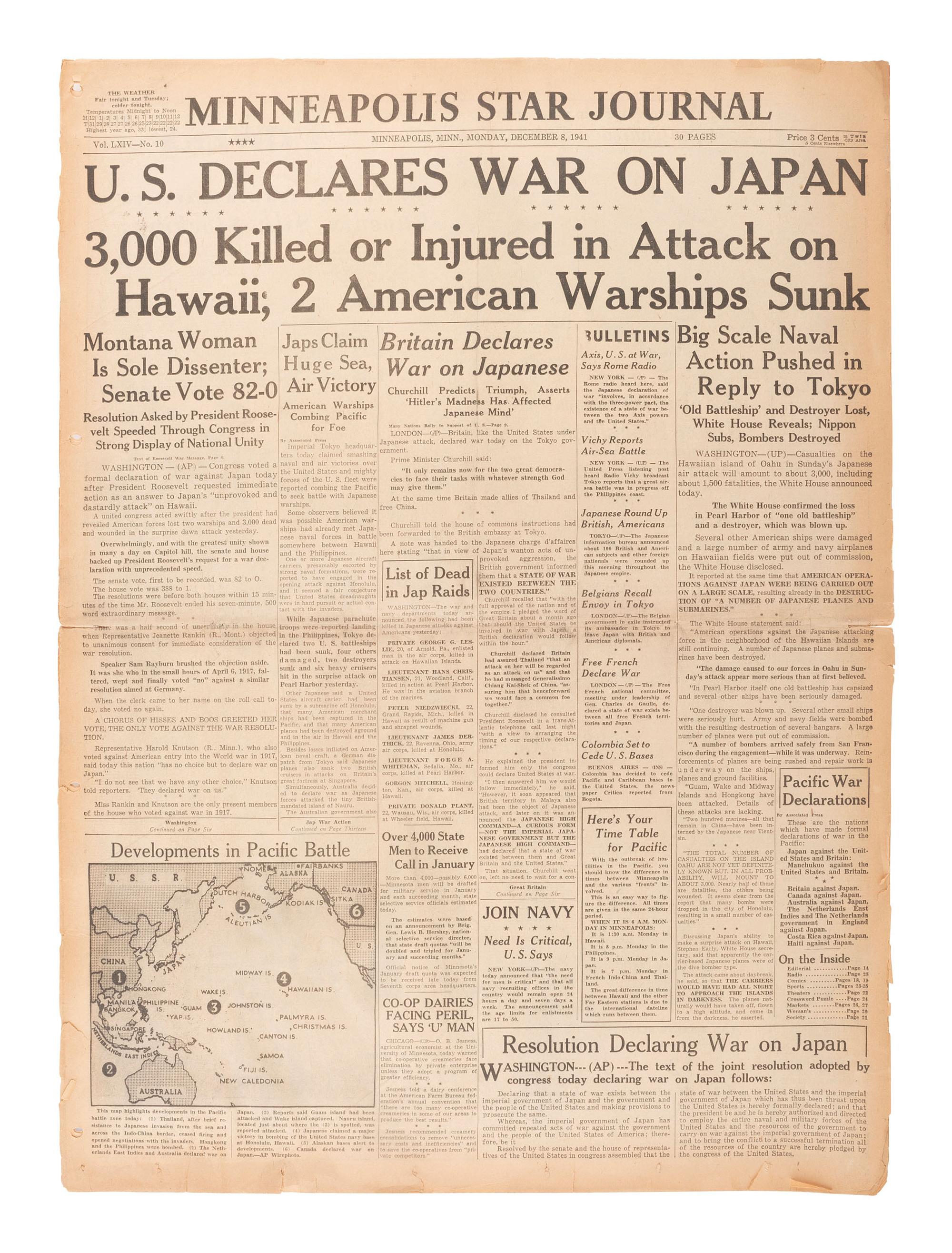[WORLD WAR II]. Group incl. signatures of CMOH recipient Gen. James H. DOOLITTLE.