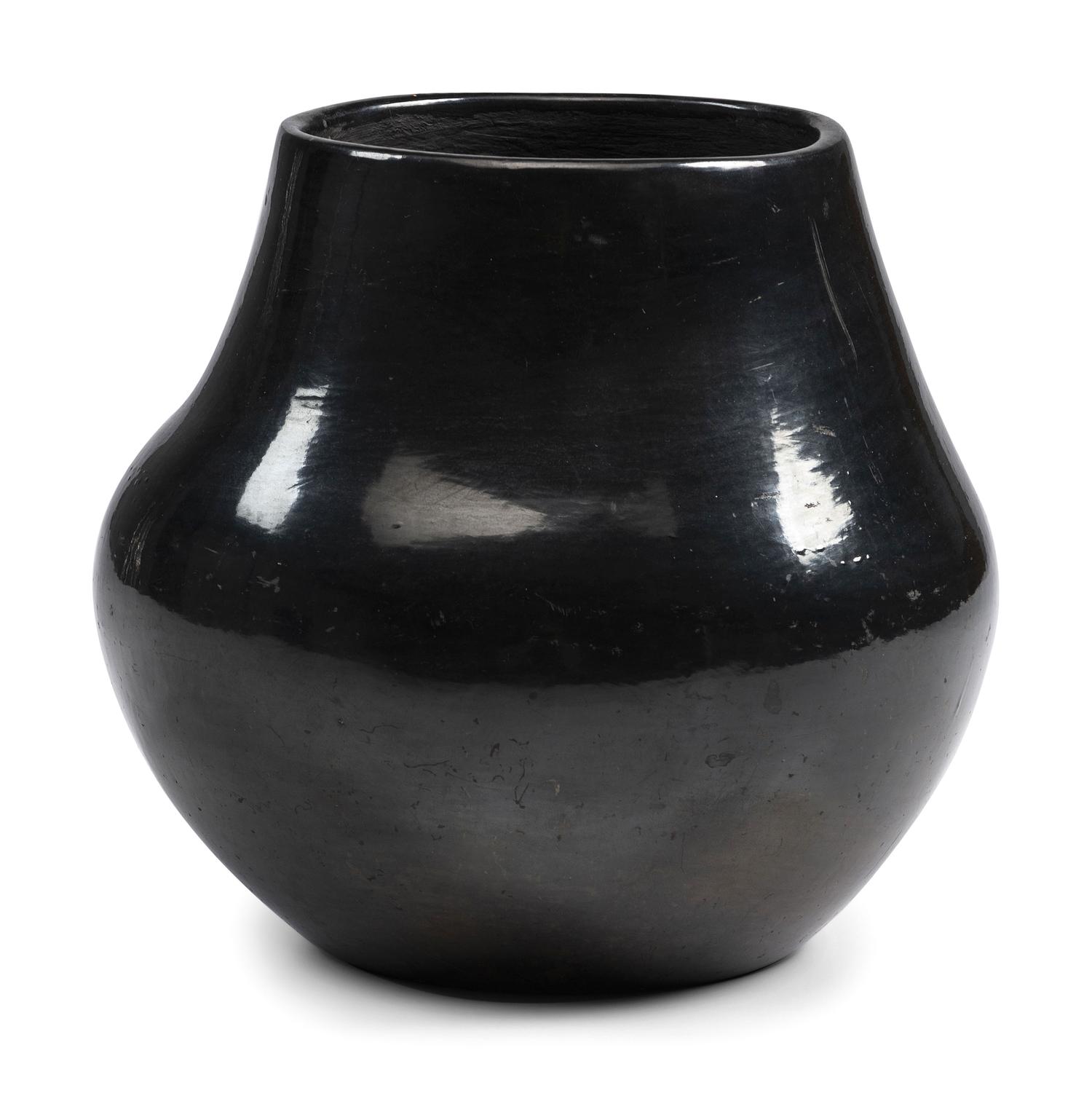 Blackware Pottery Jar