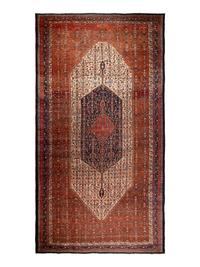 A Hamadan Wool Rug