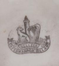 A Belleek Cavalier Figure Height 14 3/8 inches. — SECOND BLACK MARK (1891-1926)
