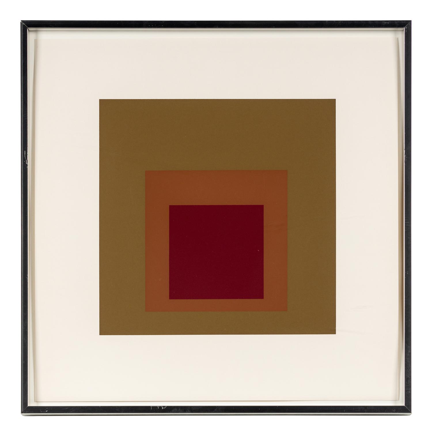 Homage to the Square (a group of nine from the portfolio of ten)