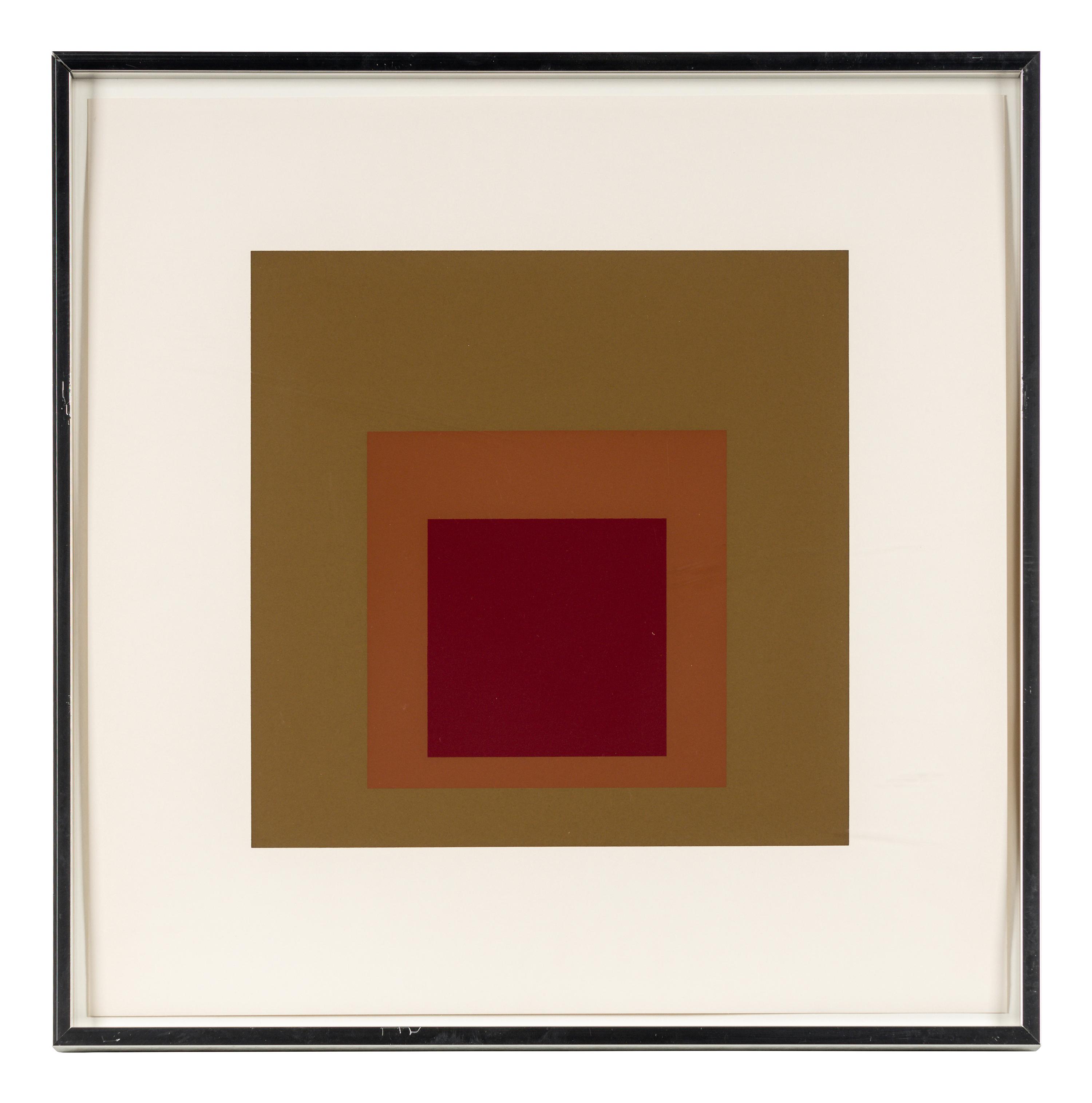 Homage to the Square (a group of nine from the portfolio of ten)