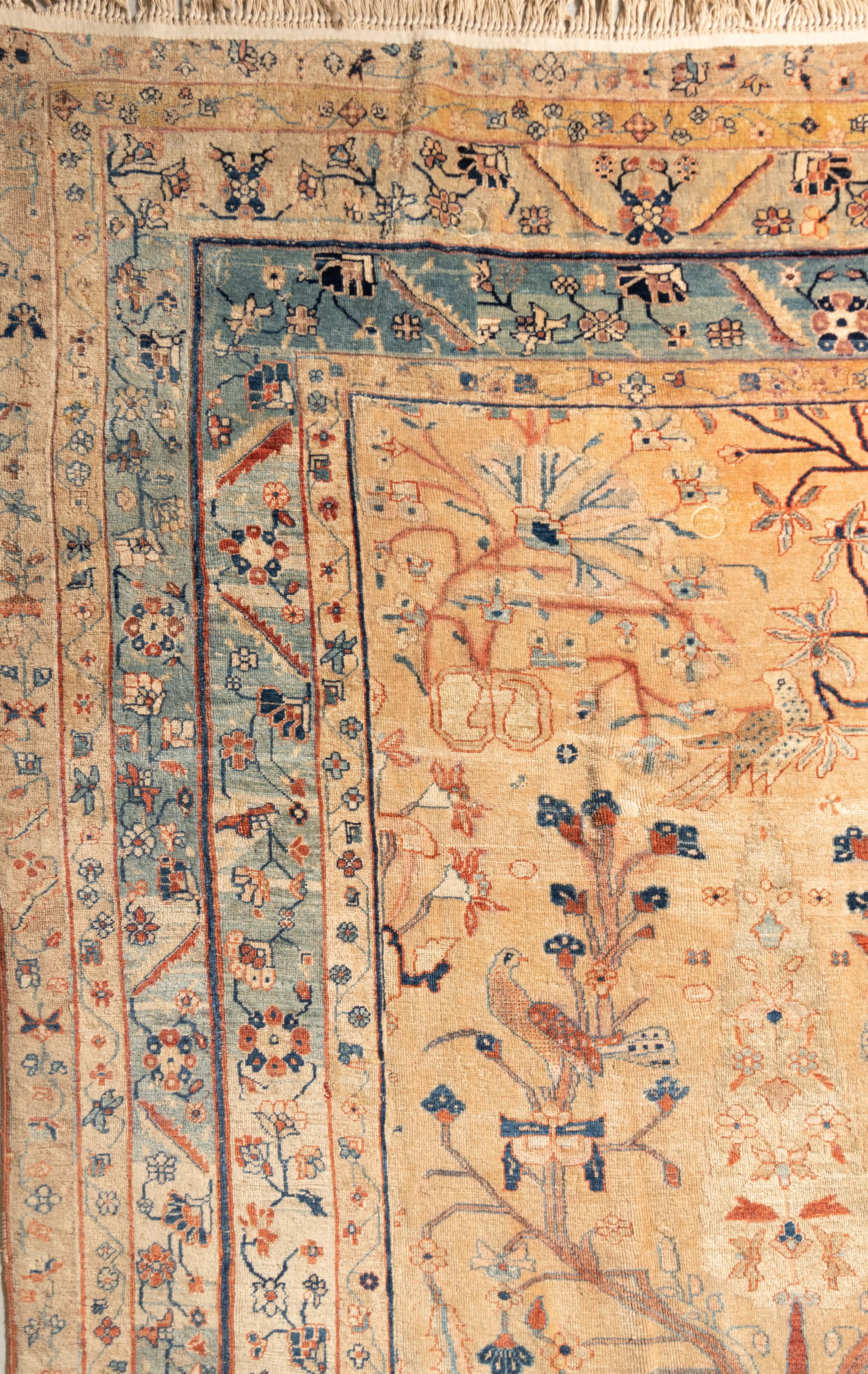 A Sarouk Fereghan Wool Carpet