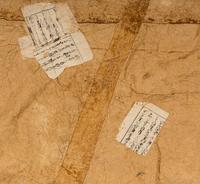 A Japanese Lacquered Paper Mat, Yuton