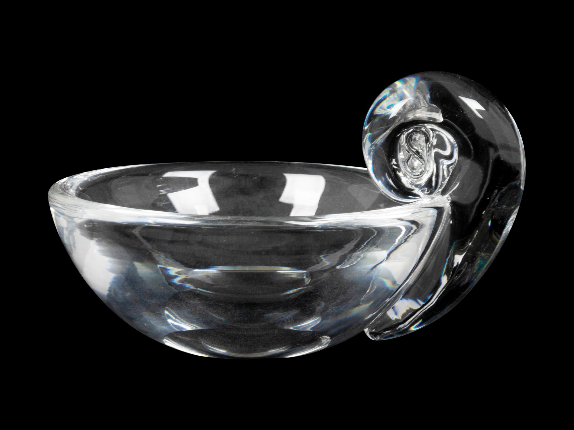 A Steuben Glass Dish