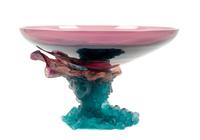 A Daum Pate-De-Verre Bowl
