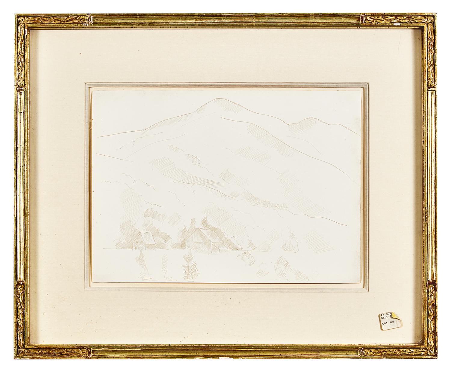 Houses by a Hill , 1930