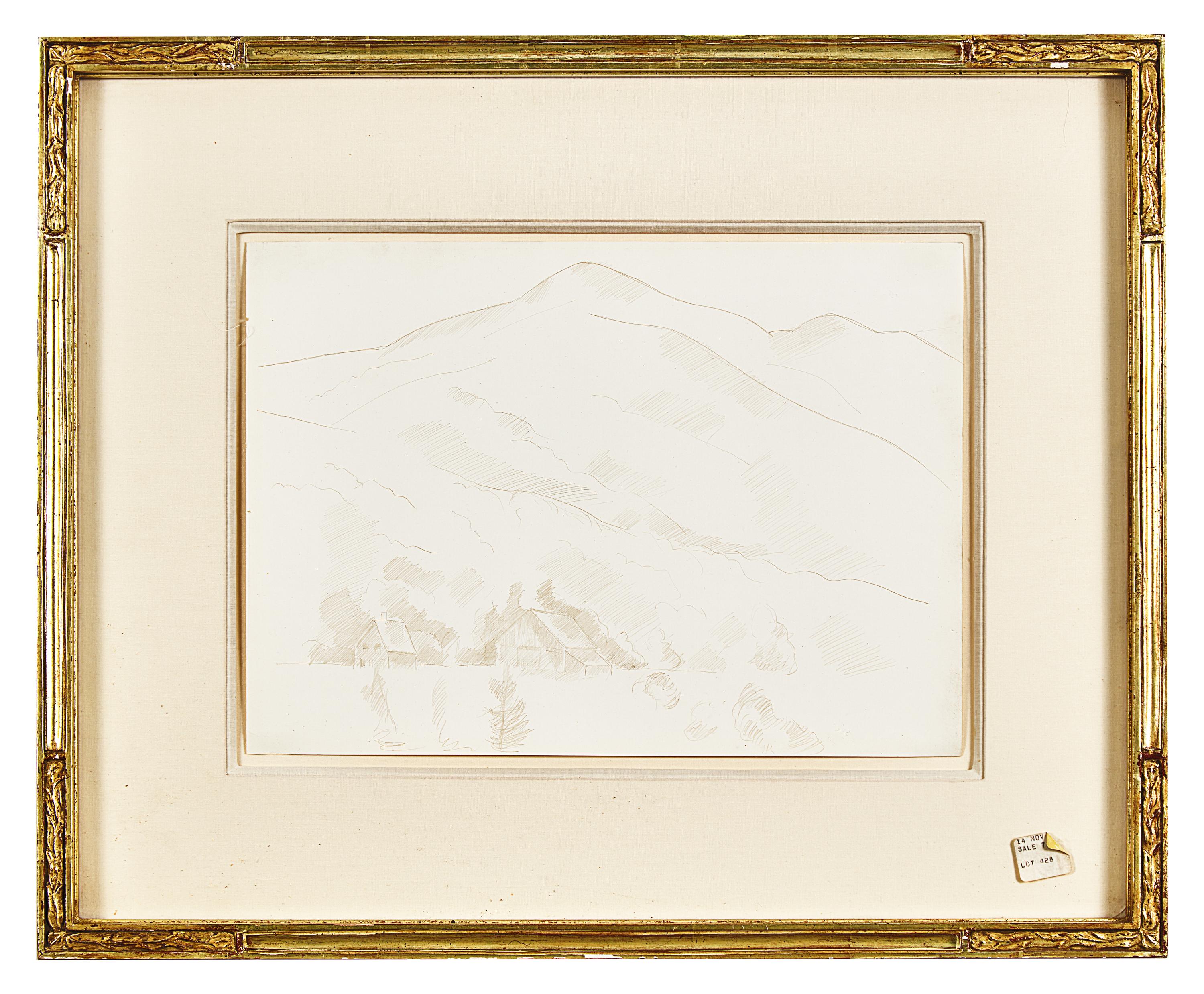 Houses by a Hill , 1930
