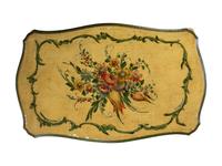 A Venetian Polychrome Decorated Low Table