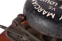 A Vintage Everlast Boxing Bell Inscribed With Titling From October 26, 1951 Rocky Marciano vs Joe Louis Heavyweight Fight at Madison Square Garden