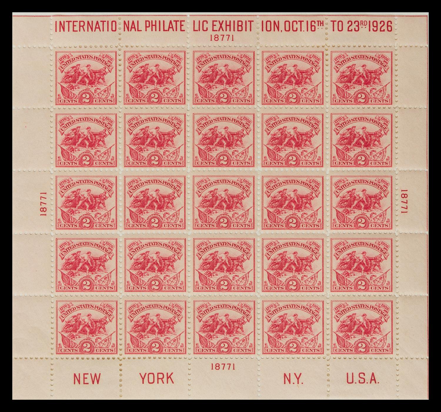A Collection of United States Commemorative Stamps — 1904-1932