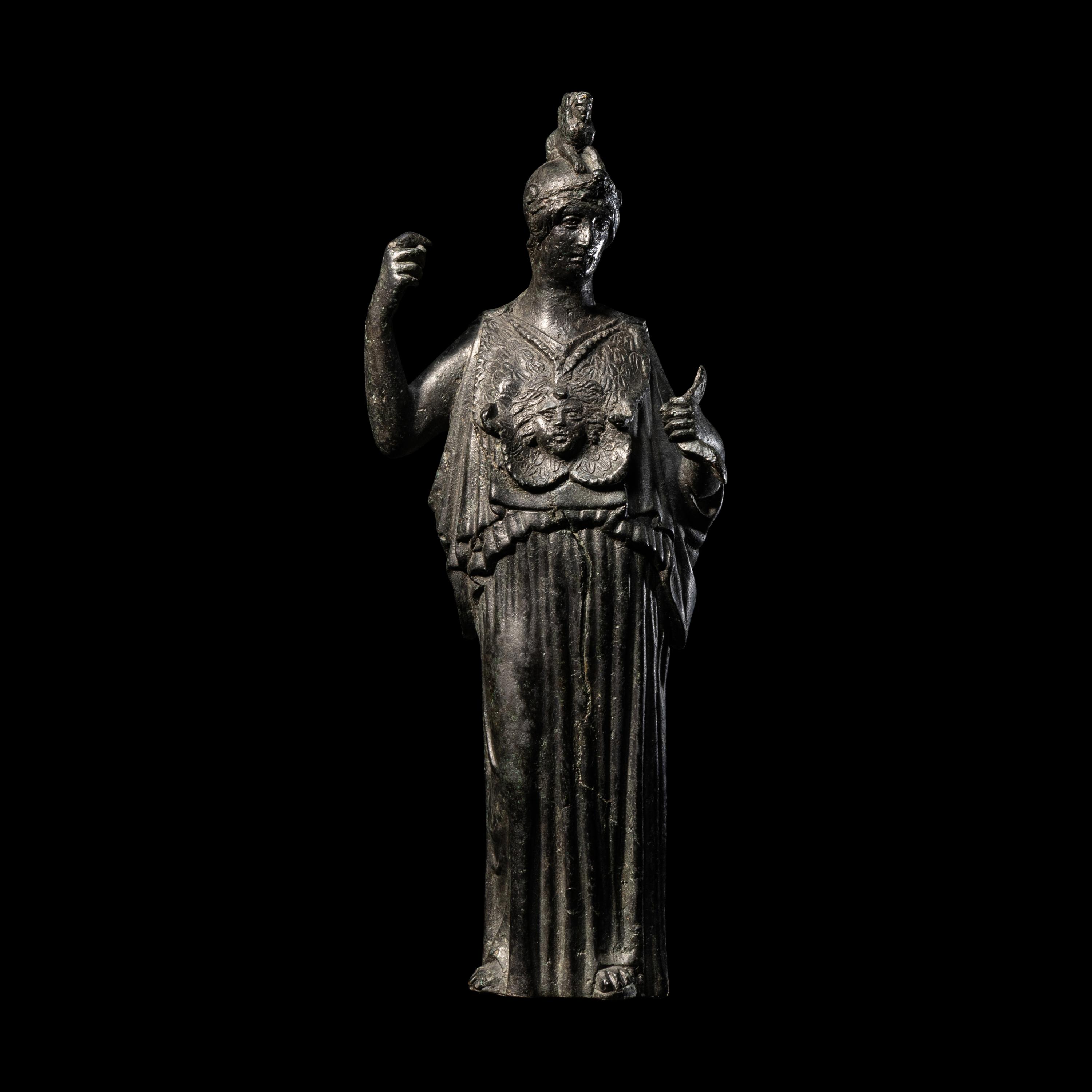 A Roman Bronze Athena