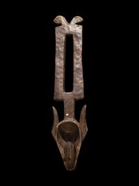 A Bamana Wood Mask