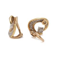 DIAMOND EARCLIPS