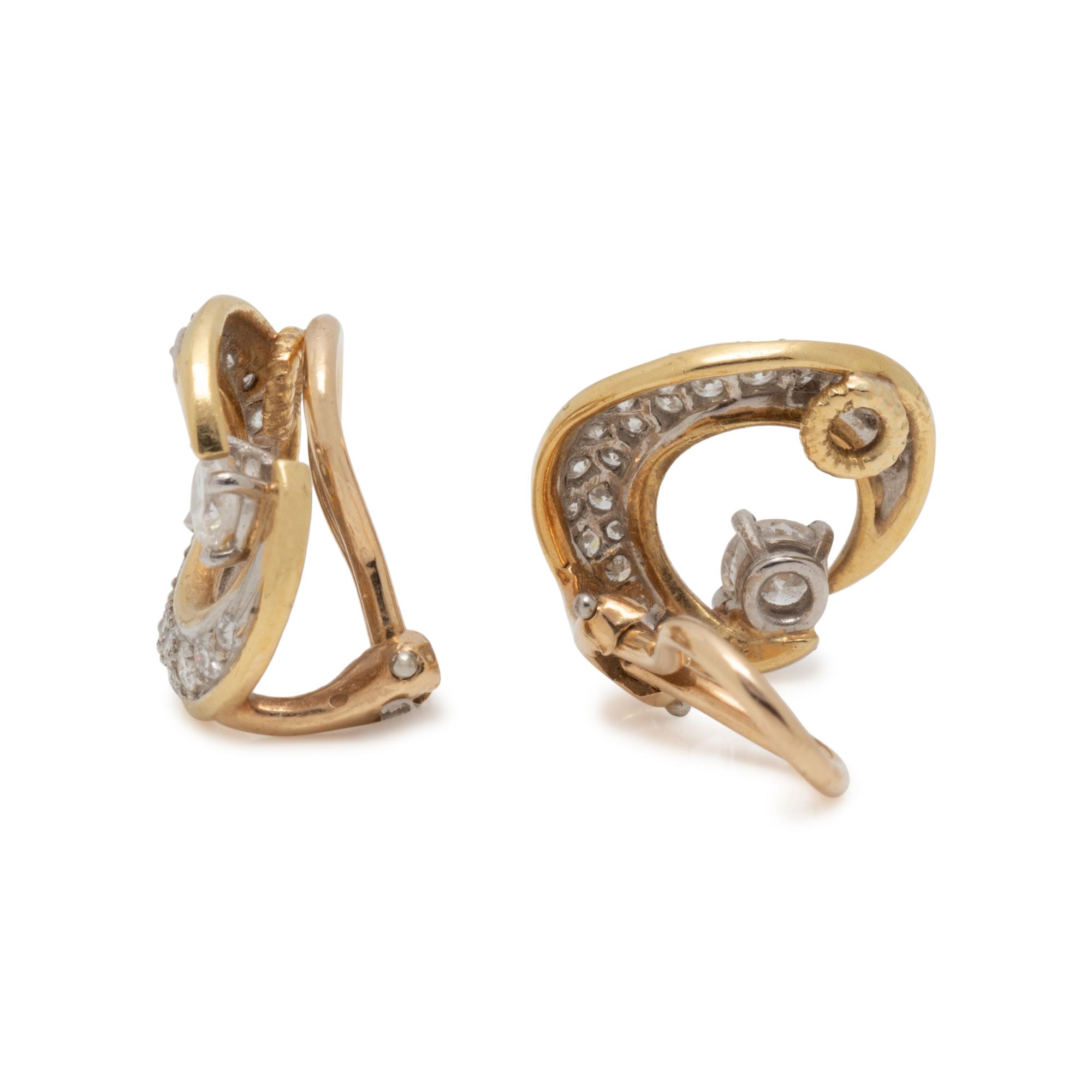 DIAMOND EARCLIPS