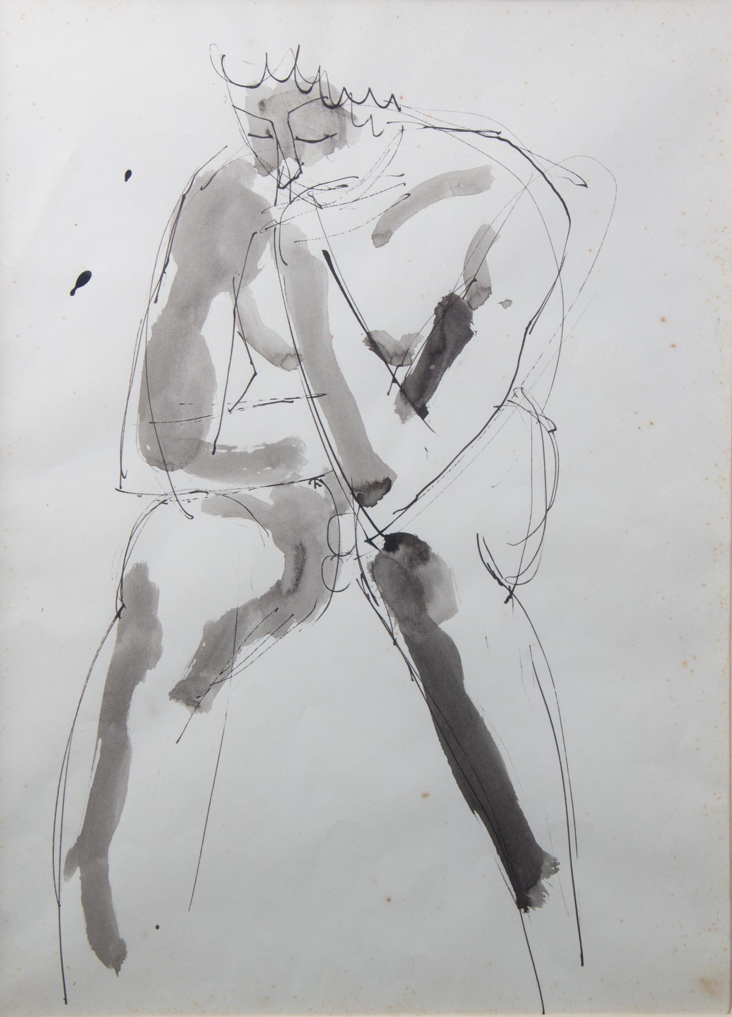 Kurt Craemer, (German, 1912-1961), A Collection of Eight Nude Drawings: