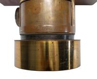 [CAMERAS]. Replica chamfered box half plate daguerreotype camera with original Dallmyer lens.