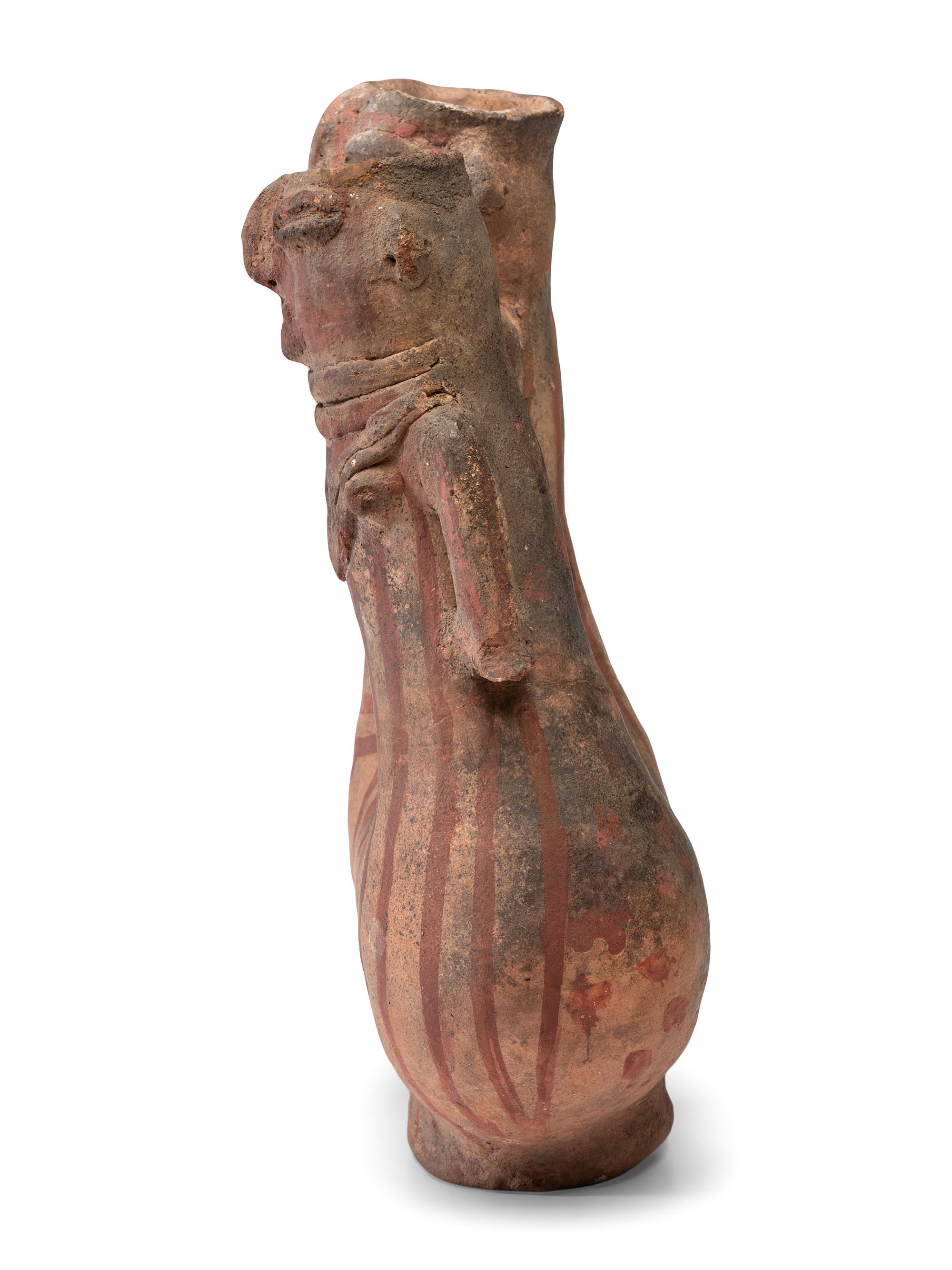 Mojave Figural Pottery Vase