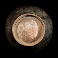 A Tairona Blackware Effigy Vessel