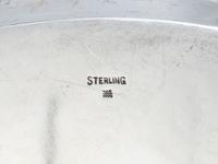 Eight American Silver Serving Trays