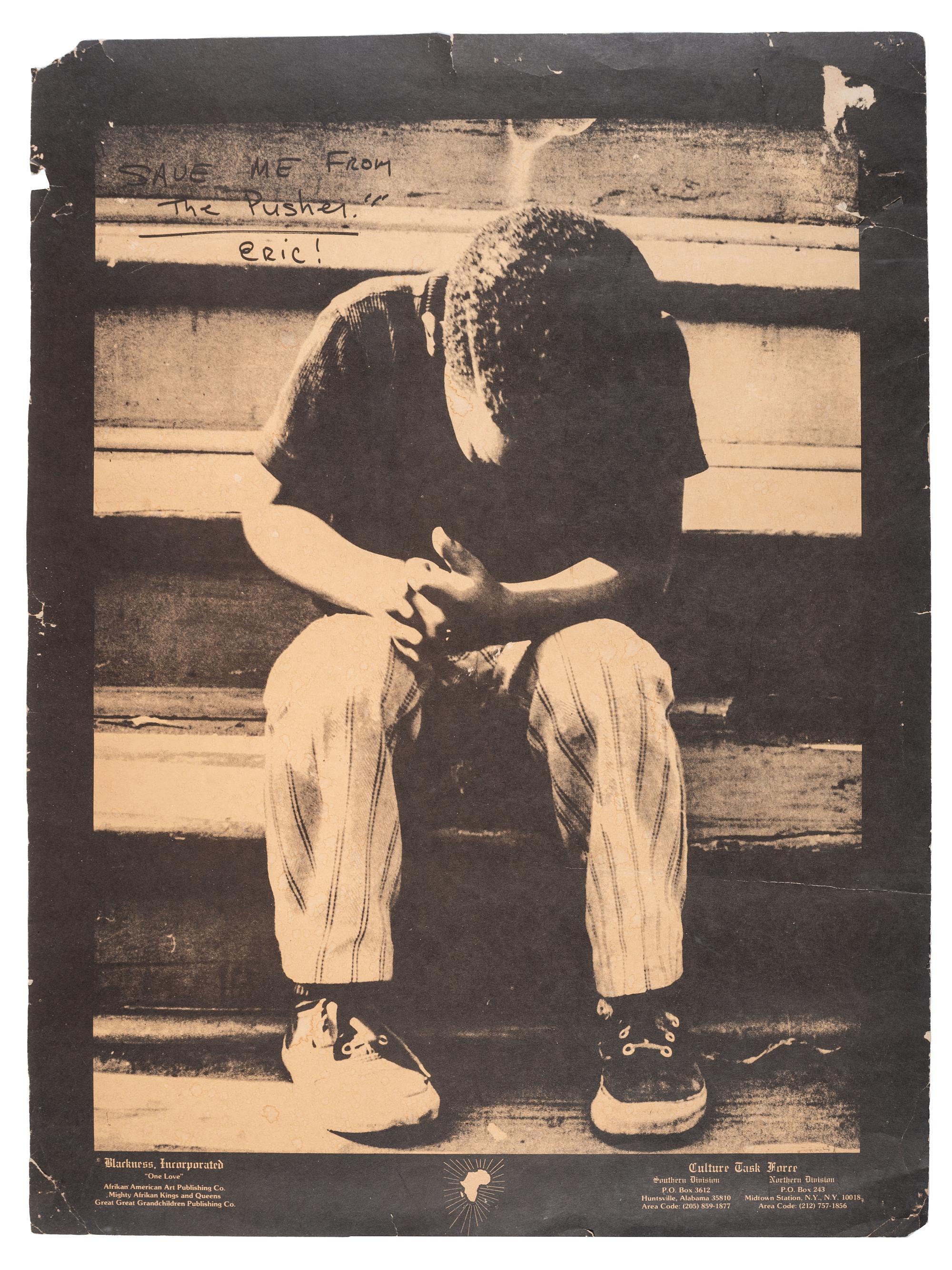 [CIVIL RIGHTS]. "Save Me From The Pusher." Eric! Huntsville, AL and New York, NY: Culture Task Force, circa 1970s.