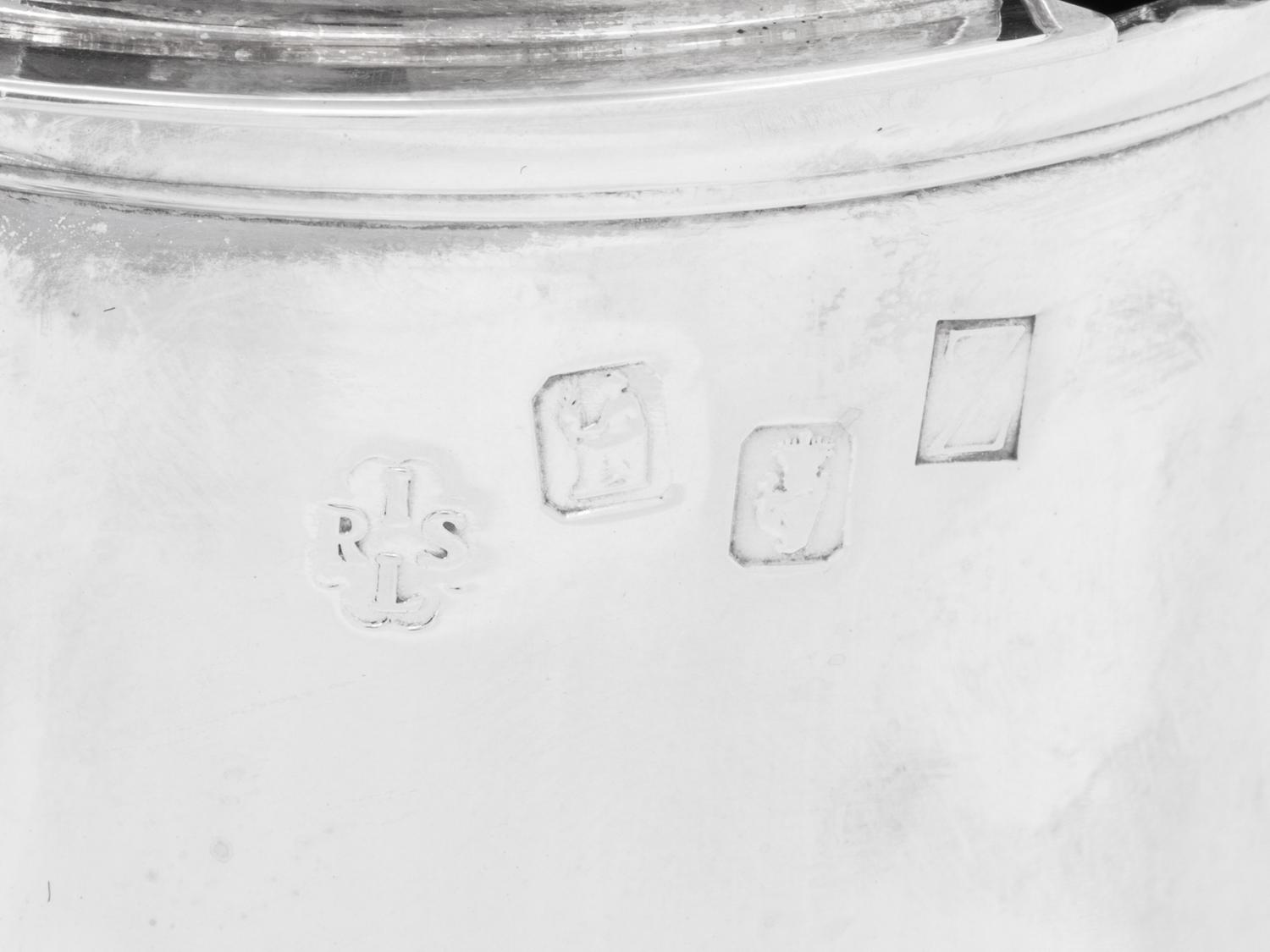 A Group of Four Irish Silver Table Articles