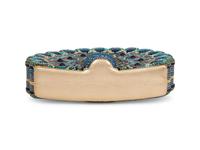 Judith Leiber Peacock Minaudière
