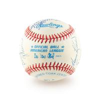 A 500 Home Run Club Signed Autograph Baseball - 10 Signatures (Beckett Authentication Services)