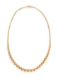 YELLOW GOLD NECKLACE