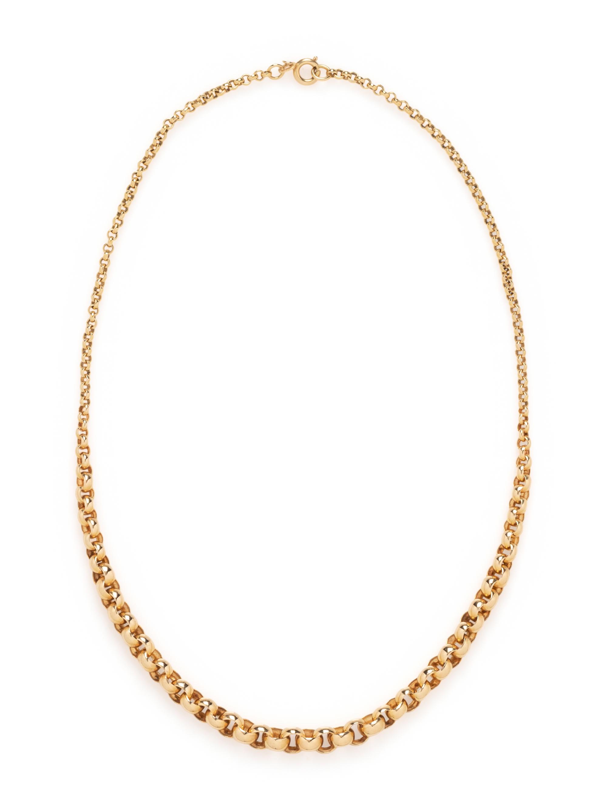 YELLOW GOLD NECKLACE