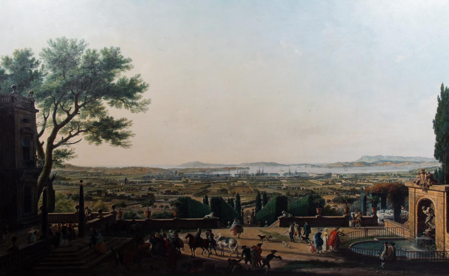 After Claude Vernet, (Continental, 19th century), The Port of Toulon