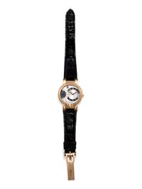 Harry Winston, 18K Pink Gold Ref. 200MASR37R 'Premier Excenter' Wristwatch